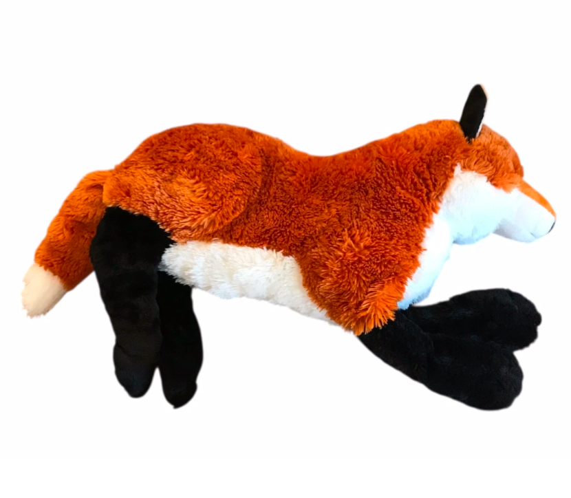 Weighted 1-15lbs 36" Fox Plush for Anxiety, ADHD, Stress, Autism, Comfort Therapy Stuffed Animal