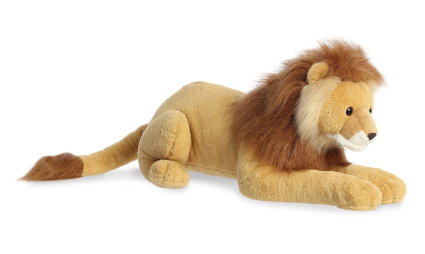 Weighted 1-15lbs 30" Lion Plush for Anxiety, ADHD, Stress, Autism, Comfort Therapy Stuffed Animal