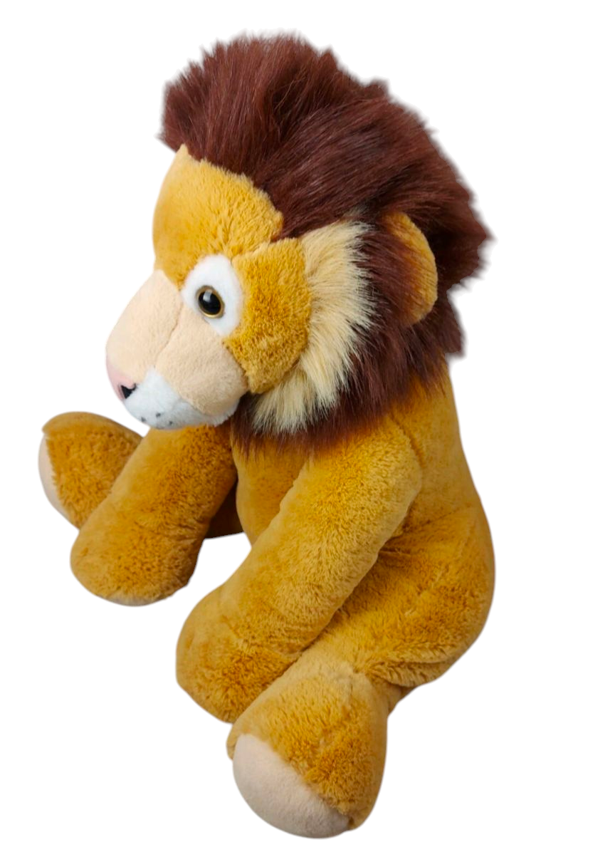 Weighted 1-8lbs 20" Lion Plush for Anxiety, ADHD, Stress, Autism, Comfort Therapy Stuffed Animal