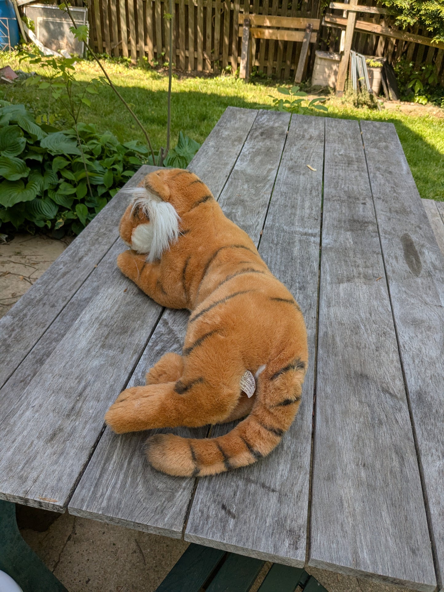 Weighted 1-4lbs Large Tiger Plush for Anxiety, ADHD, Stress, Autism, Comfort Therapy Stuffed Animal