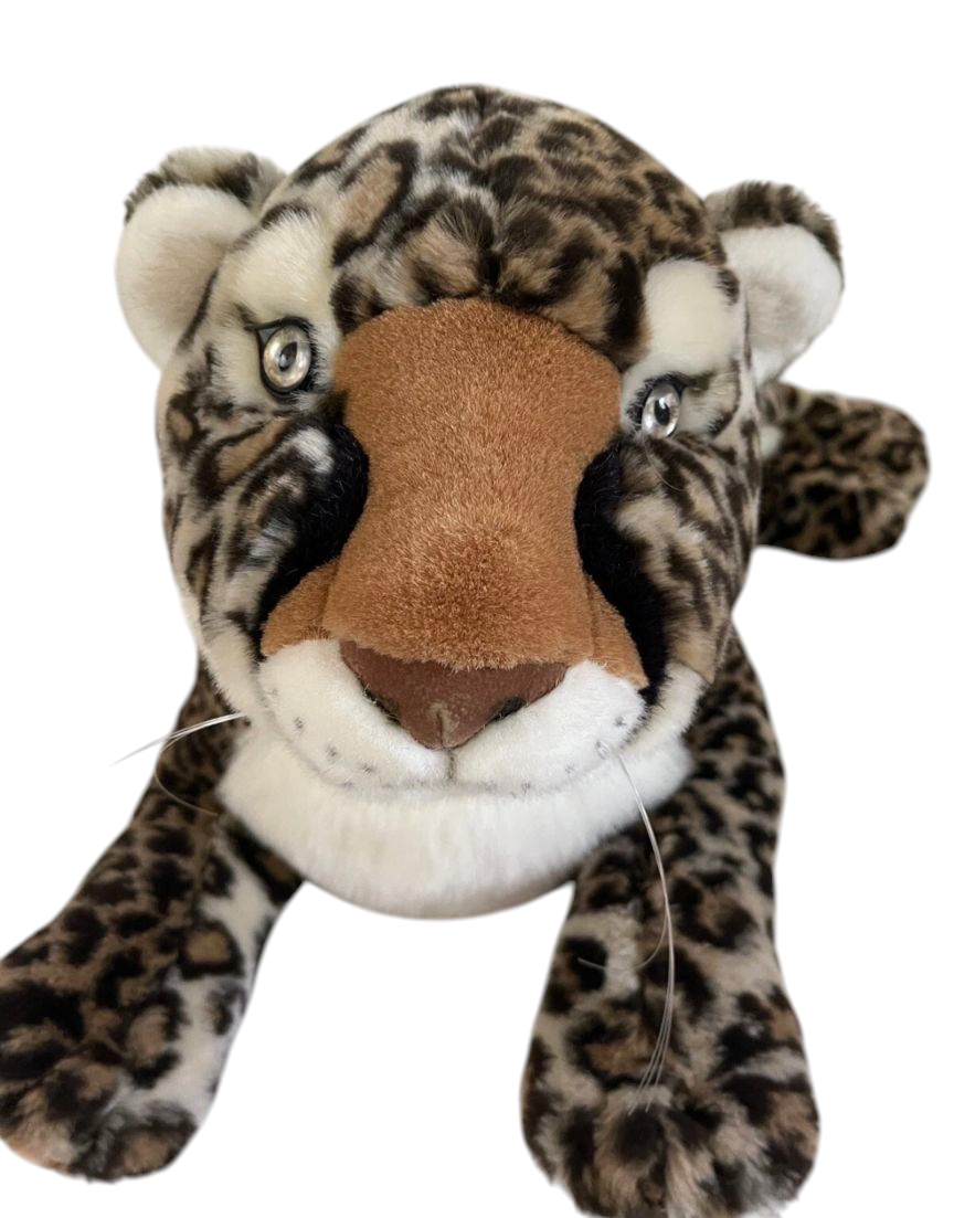 Weighted 1-10lbs 26" Cheetah Plush for Anxiety, ADHD, Stress, Autism, Comfort Therapy Stuffed Animal
