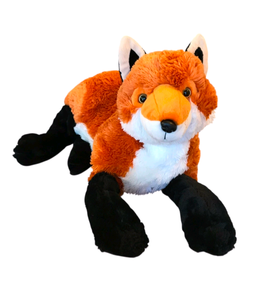 Weighted 1-15lbs 36" Fox Plush for Anxiety, ADHD, Stress, Autism, Comfort Therapy Stuffed Animal