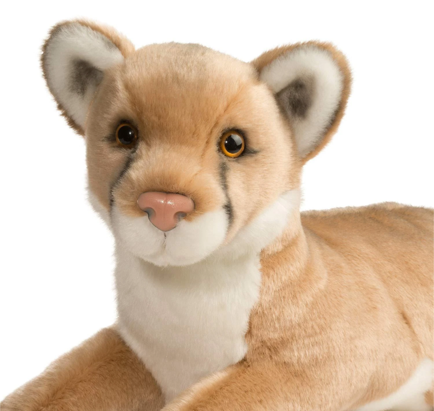 Weighted 1-5lbs Mountain Lion Plush for Anxiety, ADHD, Stress, Autism, Comfort Therapy Stuffed Animal