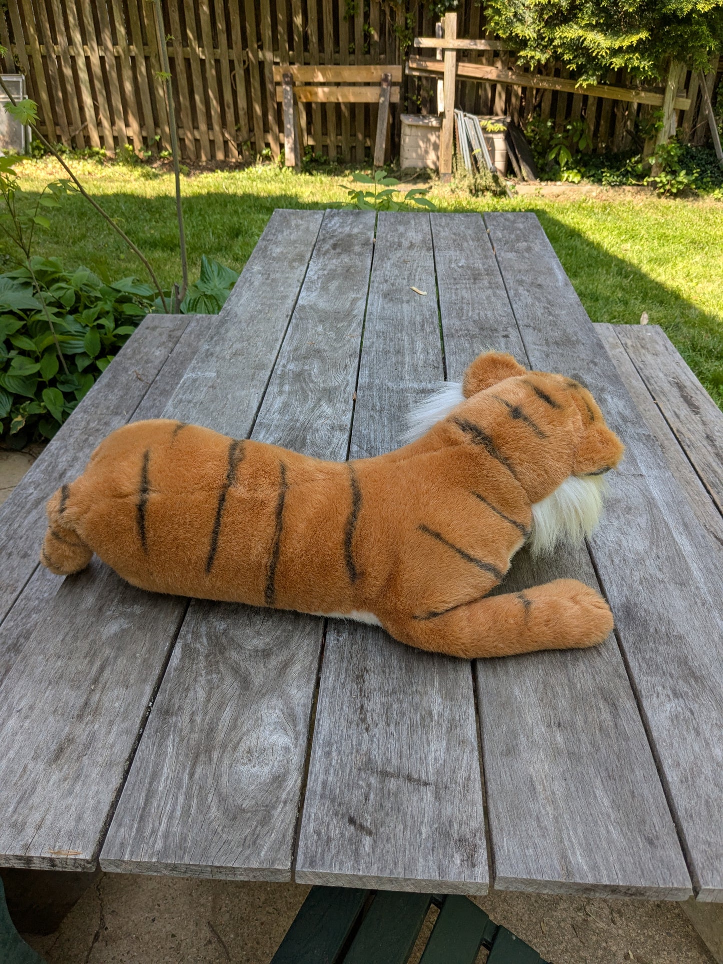 Weighted 1-4lbs Large Tiger Plush for Anxiety, ADHD, Stress, Autism, Comfort Therapy Stuffed Animal