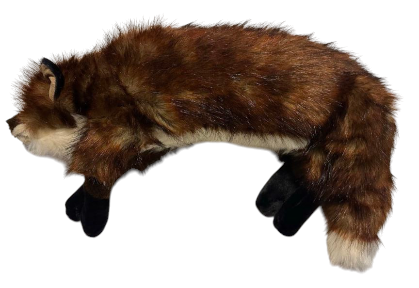 Weighted 1-15lbs 33" Fox Plush for Anxiety, ADHD, Stress, Autism, Comfort Therapy Stuffed Animal