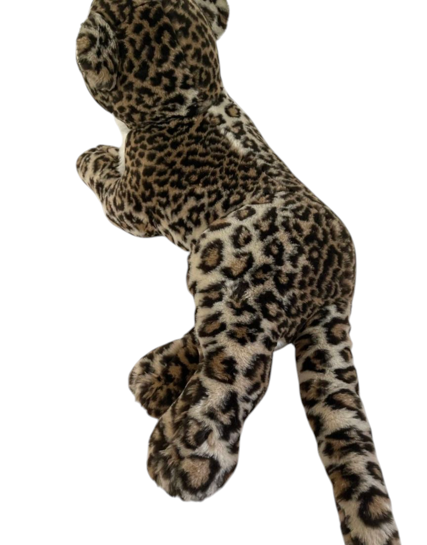 Weighted 1-10lbs 26" Cheetah Plush for Anxiety, ADHD, Stress, Autism, Comfort Therapy Stuffed Animal