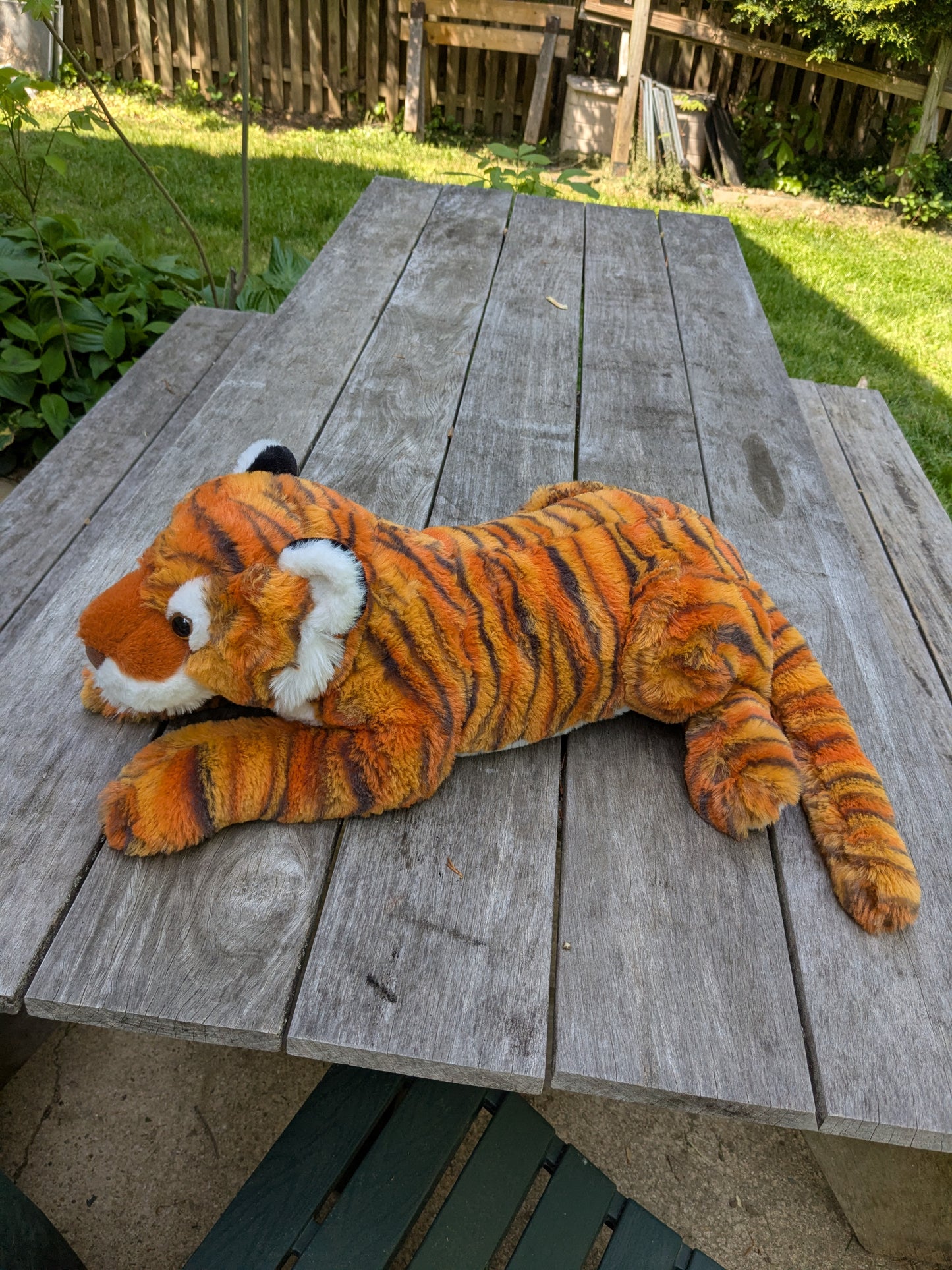 Weighted 1-4lbs 20" Tiger Plush for Anxiety, ADHD, Stress, Autism, Comfort Therapy Stuffed Animal