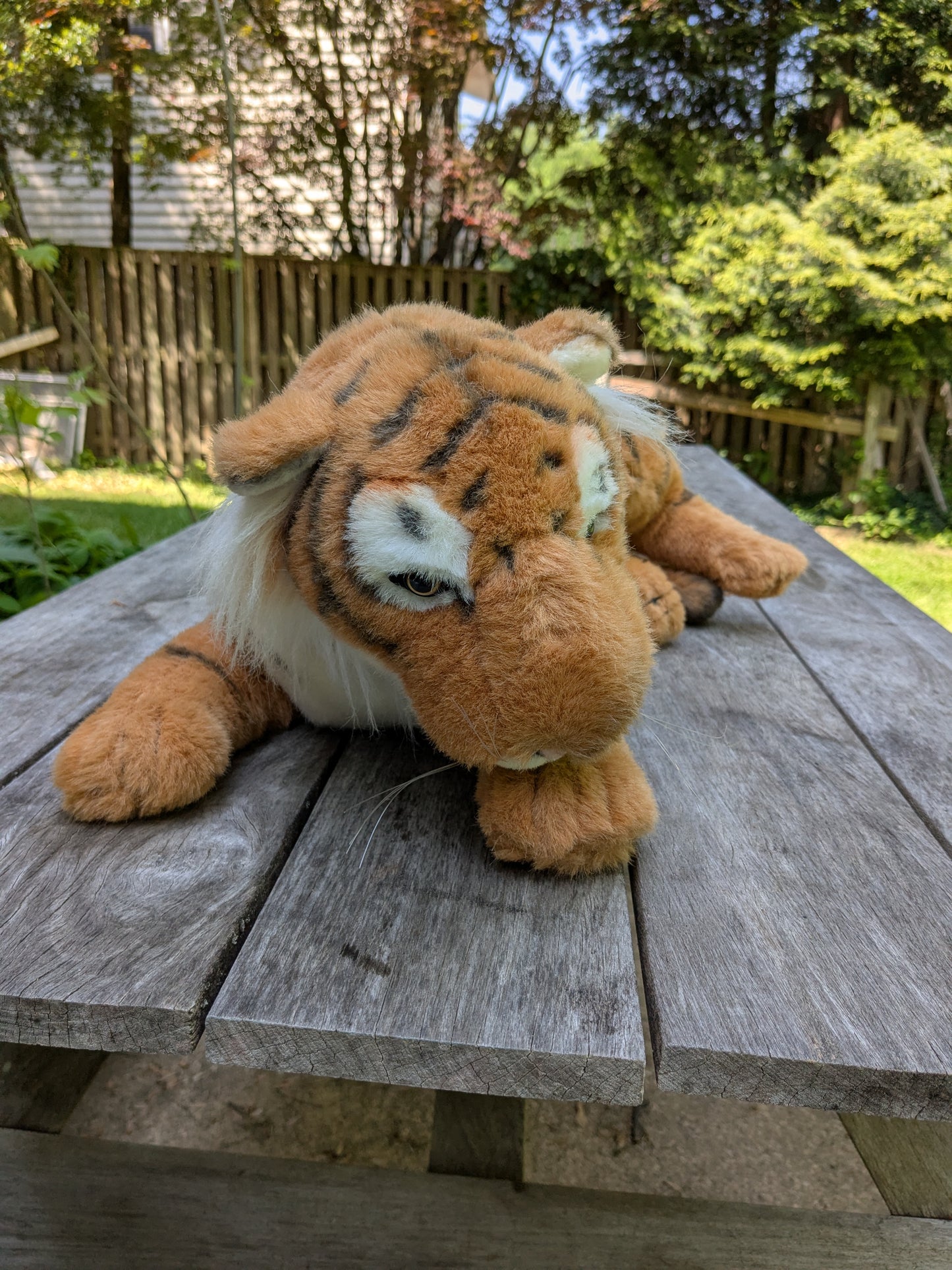 Weighted 1-4lbs Large Tiger Plush for Anxiety, ADHD, Stress, Autism, Comfort Therapy Stuffed Animal