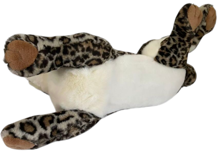 Weighted 1-10lbs 26" Cheetah Plush for Anxiety, ADHD, Stress, Autism, Comfort Therapy Stuffed Animal