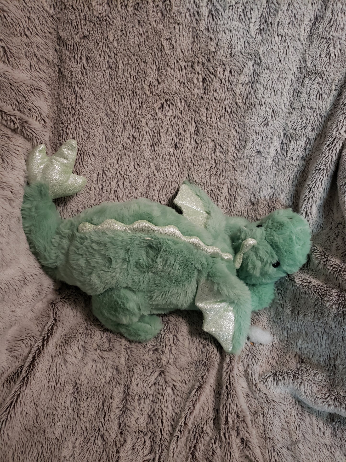 Weighted 0.5-3lbs Green Dragon Plush for Anxiety, ADHD, Stress, Autism, Comfort Therapy Stuffed Animal