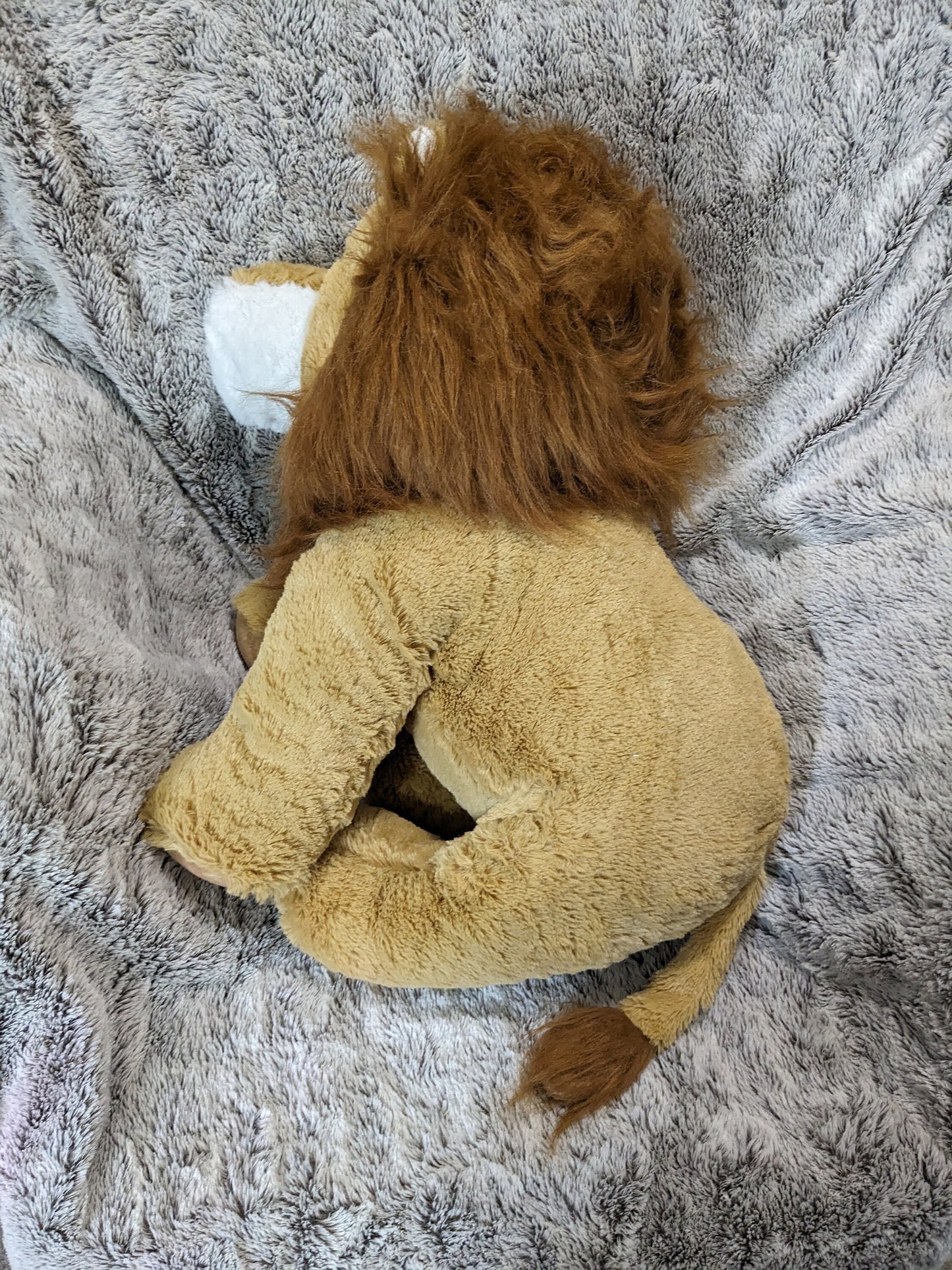 Weighted 1-5lbs Large Lion Plush for Anxiety, ADHD, Stress, Autism, Comfort Therapy Stuffed Animal