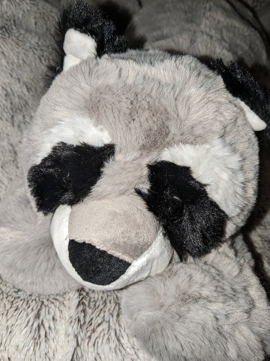 Weighted 1-5lbs Large Raccoon Plush for Anxiety, ADHD, Stress, Autism, Comfort Therapy Stuffed Animal