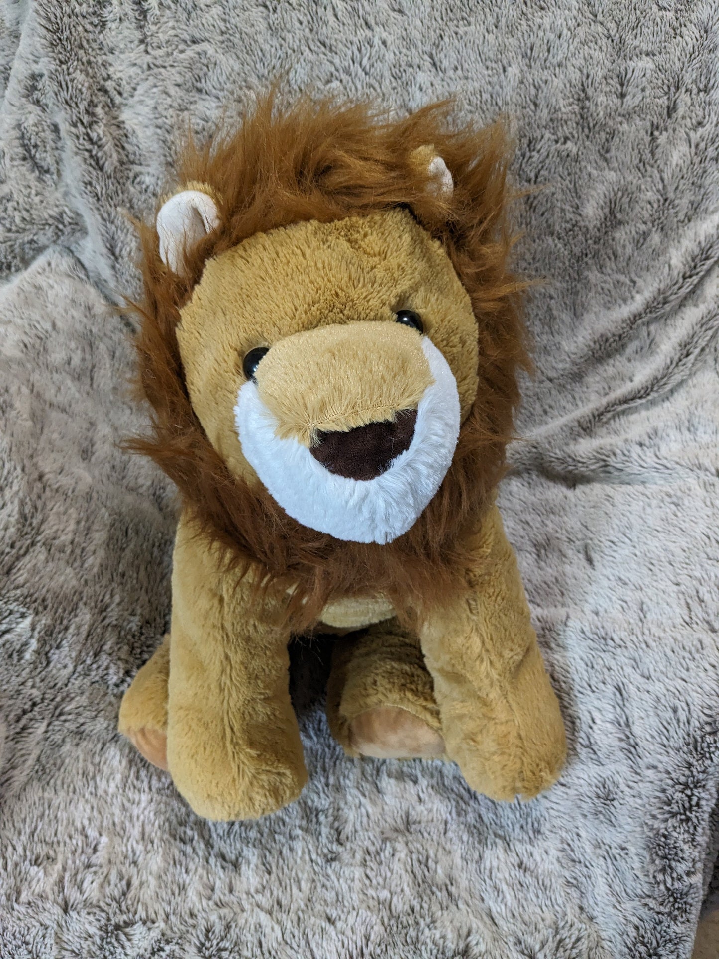 Weighted 1-5lbs Large Lion Plush for Anxiety, ADHD, Stress, Autism, Comfort Therapy Stuffed Animal