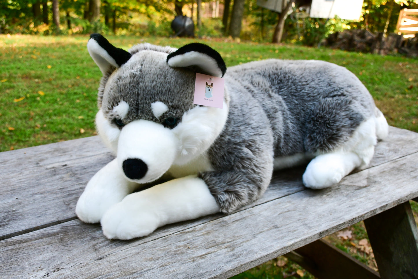 Weighted 1-15lbs 30" Extra Large Jumbo Giant Big Husky Plush for Anxiety, ADHD, Stress, Autism, Comfort Therapy Stuffed Animal