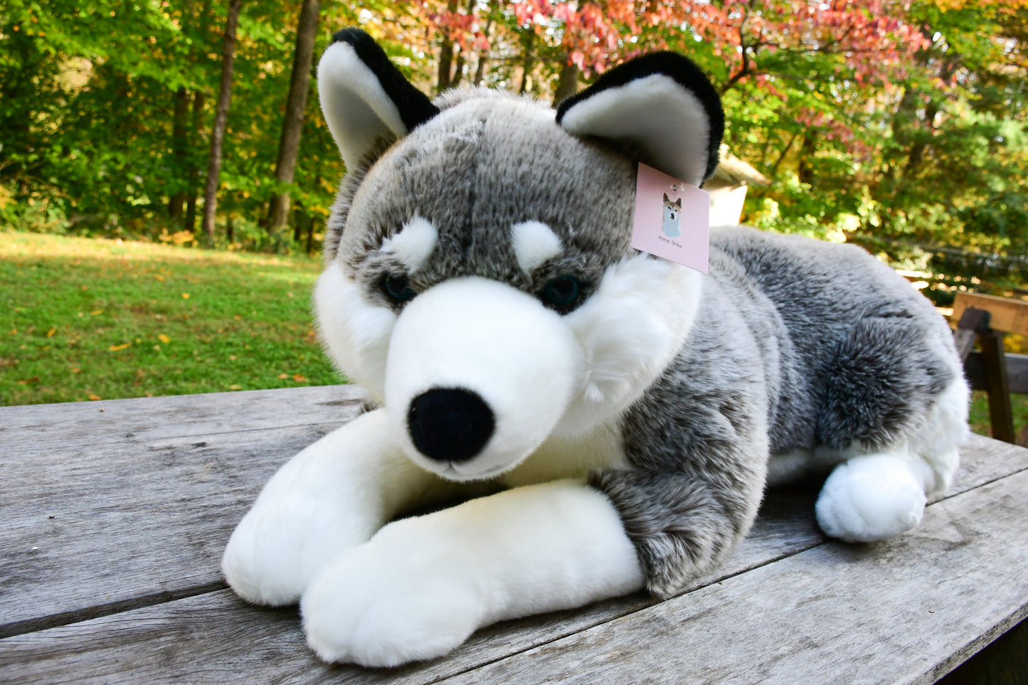 Weighted 1-15lbs 30" Extra Large Jumbo Giant Big Husky Plush for Anxiety, ADHD, Stress, Autism, Comfort Therapy Stuffed Animal