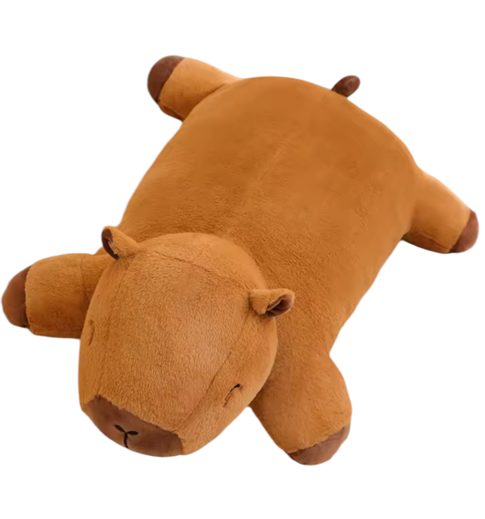 Weighted 1-15lbs 40" Extra Large Jumbo Giant Big Capybara Plush for Anxiety, ADHD, Stress, Autism, Comfort Therapy Stuffed Animal