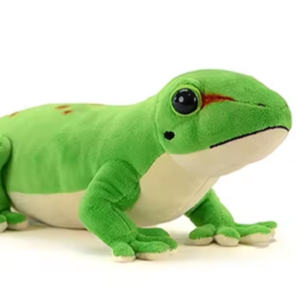 Weighted 0.5-2lbs 26" Green Gecko Plush for Anxiety, ADHD, Stress, Autism, Comfort Therapy Stuffed Animal
