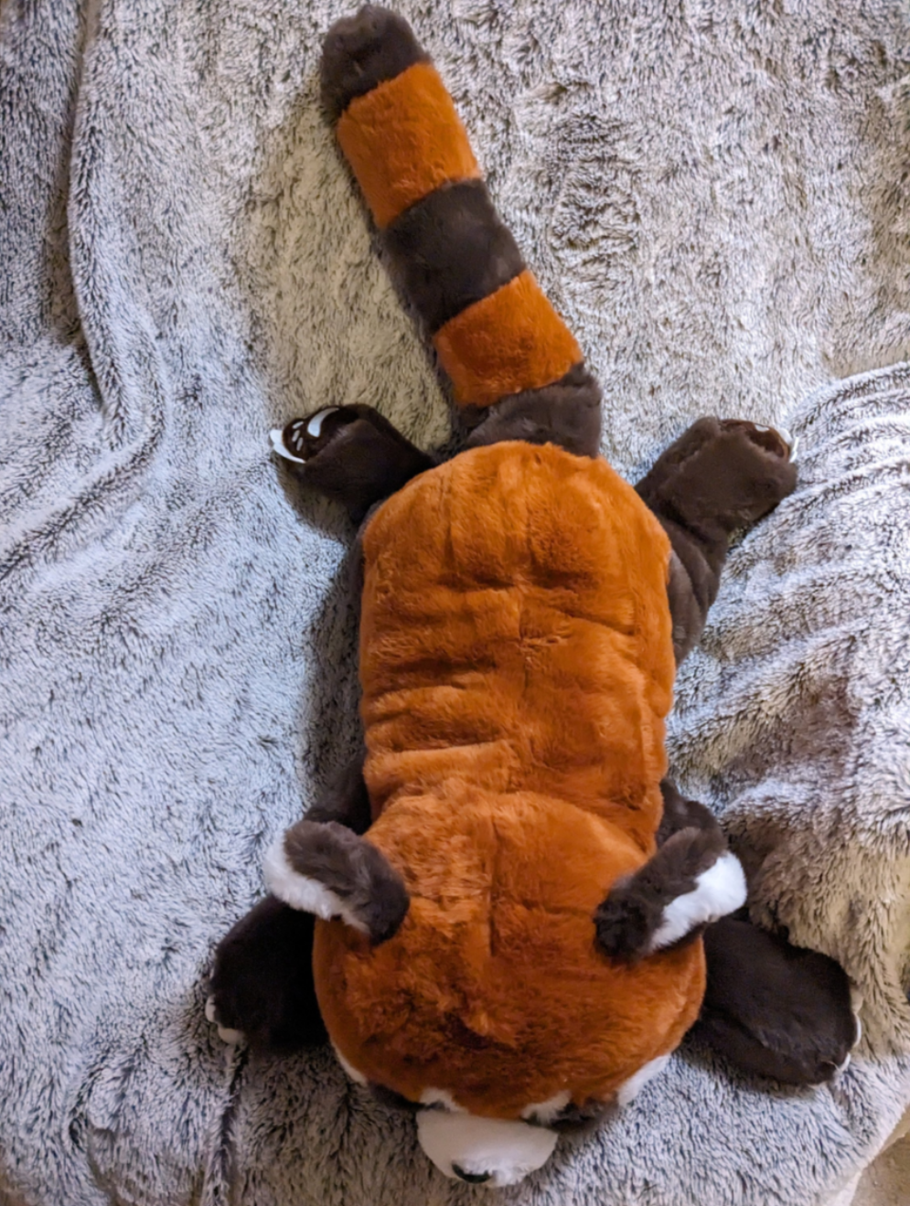 Weighted 1-8lbs Large Jumbo Giant Big Red Panda Plush for Anxiety, ADHD, Stress, Autism, Comfort Therapy Stuffed Animal