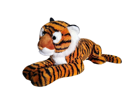 Weighted 1-15lbs 30" Tiger Plush for Anxiety, ADHD, Stress, Autism, Comfort Therapy Stuffed Animal