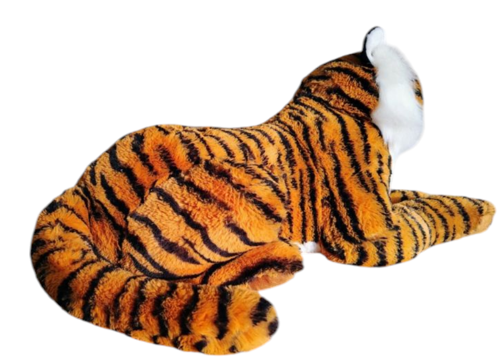 Weighted 1-15lbs 30" Tiger Plush for Anxiety, ADHD, Stress, Autism, Comfort Therapy Stuffed Animal