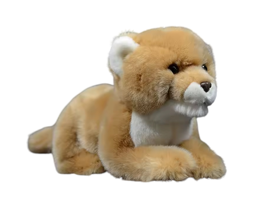 Weighted 0.5-2lbs Lioness Lion Plush for Anxiety, ADHD, Stress, Autism, Comfort Therapy Stuffed Animal