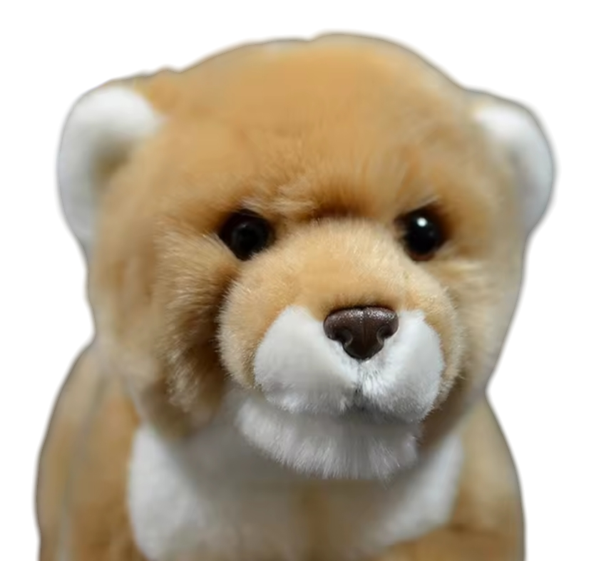 Weighted 0.5-2lbs Lioness Lion Plush for Anxiety, ADHD, Stress, Autism, Comfort Therapy Stuffed Animal