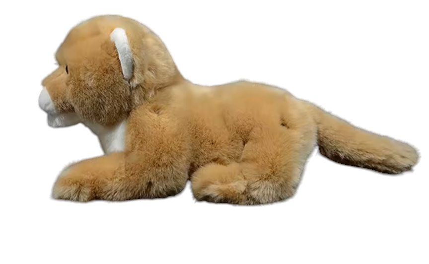 Weighted 0.5-2lbs Lioness Lion Plush for Anxiety, ADHD, Stress, Autism, Comfort Therapy Stuffed Animal