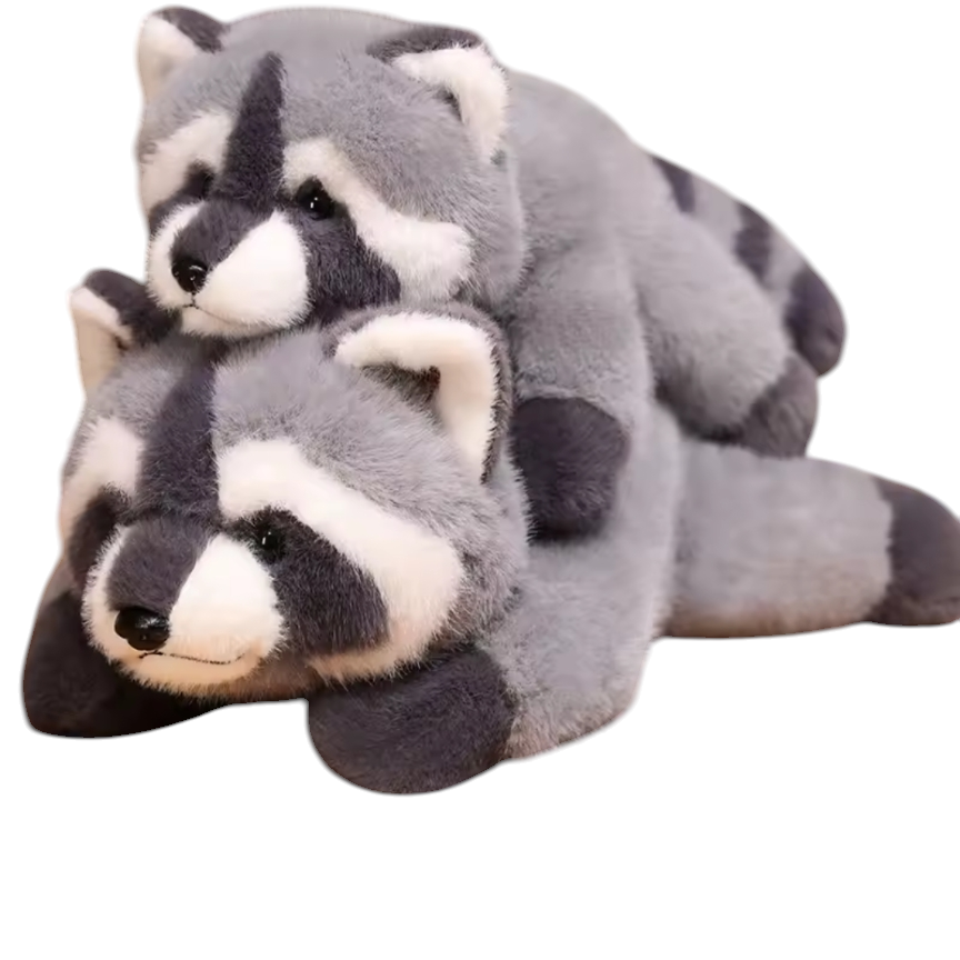 Weighted 1-5lbs Raccoon Plush for Anxiety, ADHD, Stress, Autism, Comfort Therapy Stuffed Animal