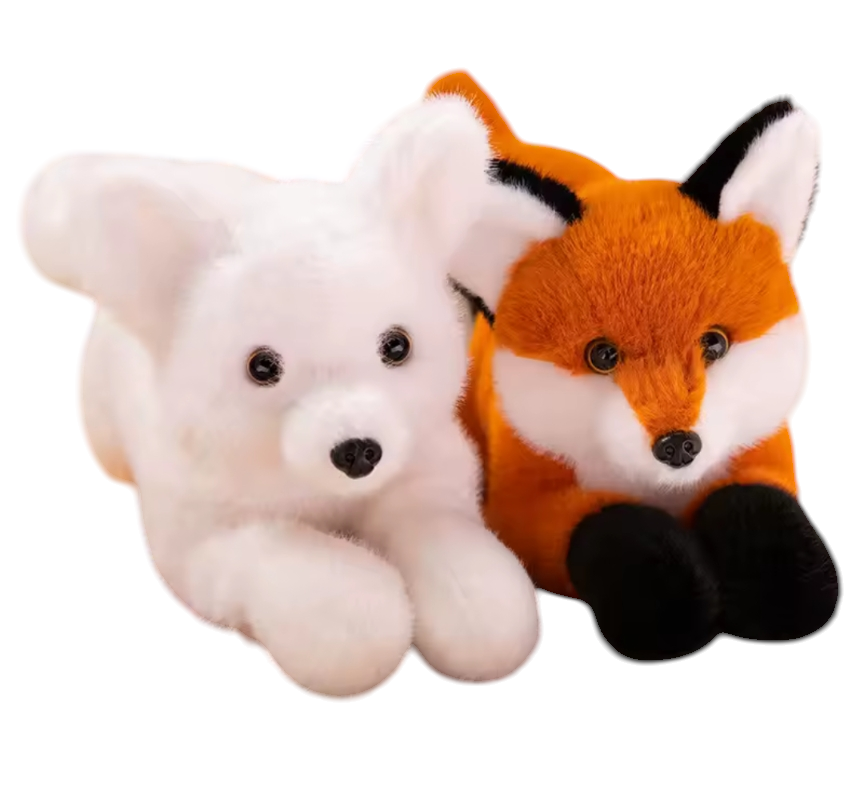 Weighted 1-5lbs 24" Orange Fox Plush for Anxiety, ADHD, Stress, Autism, Comfort Therapy Stuffed Animal