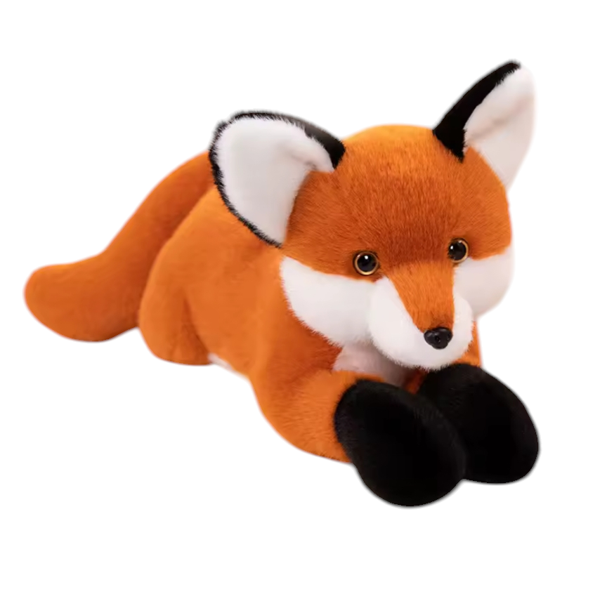 Weighted 1-5lbs 24" Orange Fox Plush for Anxiety, ADHD, Stress, Autism, Comfort Therapy Stuffed Animal