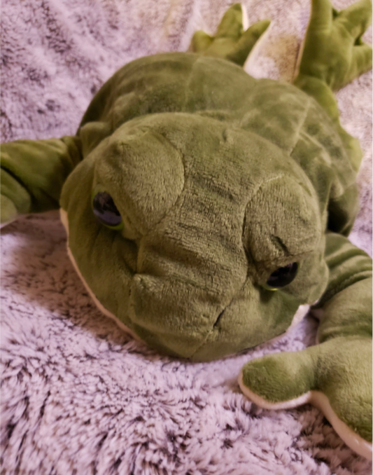 Weighted 1-5lbs Large Frog Plush for Anxiety, ADHD, Stress, Autism, Comfort Therapy Stuffed Animal