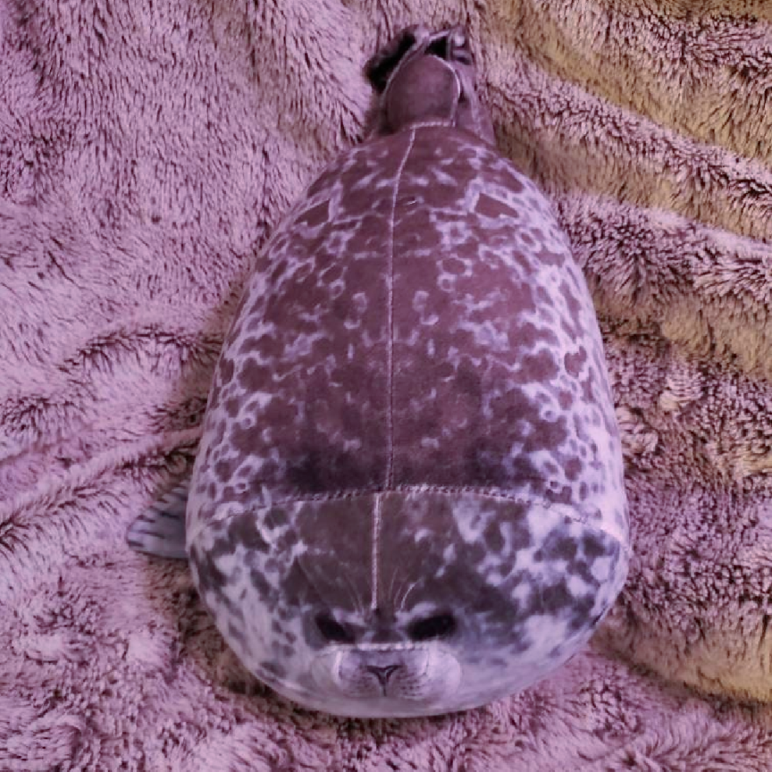 Weighted 1-5lbs Seal Plush for Anxiety, ADHD, Stress, Autism, Comfort Therapy Stuffed Animal