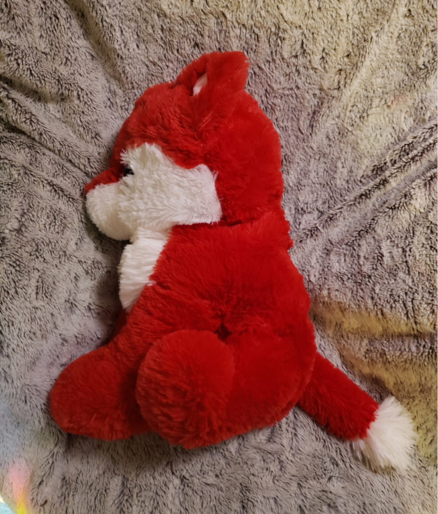 Weighted 1-5lbs Red Fox Plush for Anxiety, ADHD, Stress, Autism, Comfort Therapy Stuffed Animal