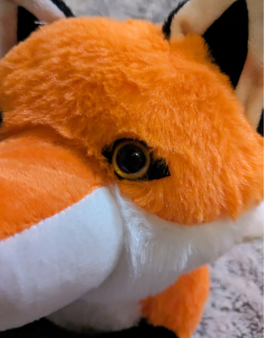 Weighted 0.5-2lbs Fox Plush for Anxiety, ADHD, Stress, Autism, Comfort Therapy Stuffed Animal