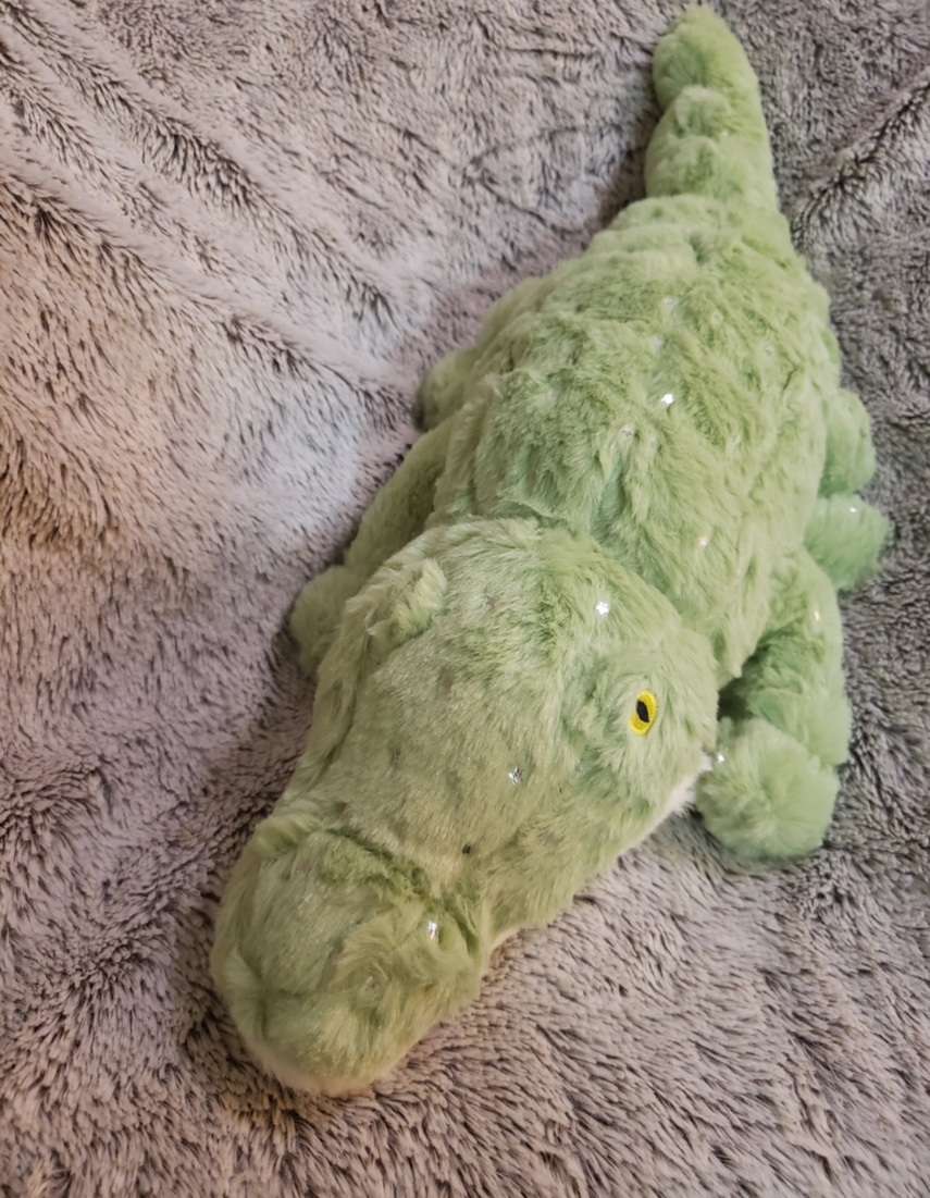 Weighted 0.5-3lbs Crocodile Plush for Anxiety, ADHD, Stress, Autism, Comfort Therapy Stuffed Animal