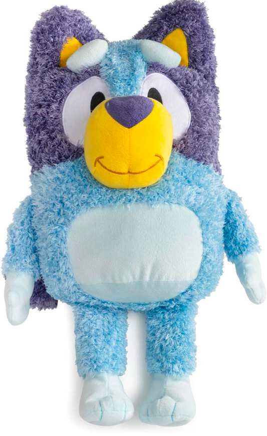 Weighted 1-3lbs 17" Fuzzy Bluey Dog Puppy Plush for Anxiety, ADHD, Stress, Autism, Comfort Therapy Stuffed Animal