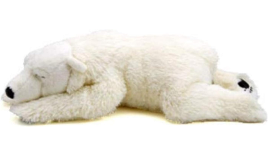 Weighted 0.5-2lbs Polar Bear Plush for Anxiety, ADHD, Stress, Autism, Comfort Therapy Stuffed Animal