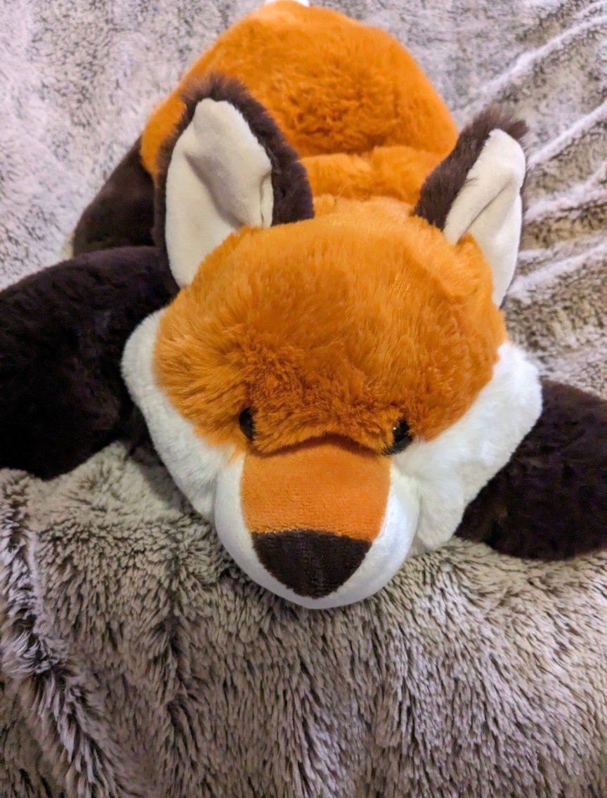 Weighted 1-5lbs Large Fox Plush for Anxiety, ADHD, Stress, Autism, Comfort Therapy Stuffed Animal