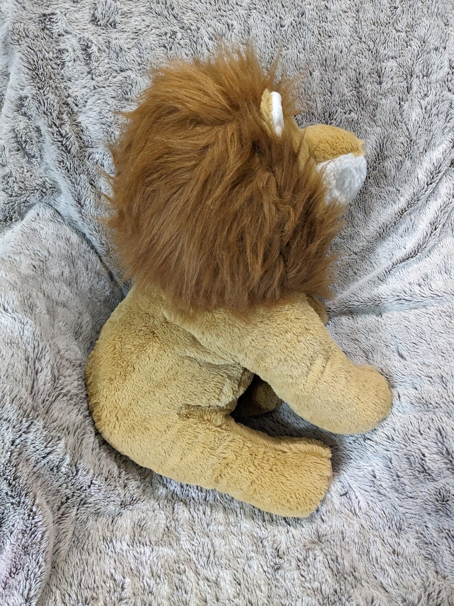 Weighted 1-5lbs Large Lion Plush for Anxiety, ADHD, Stress, Autism, Comfort Therapy Stuffed Animal