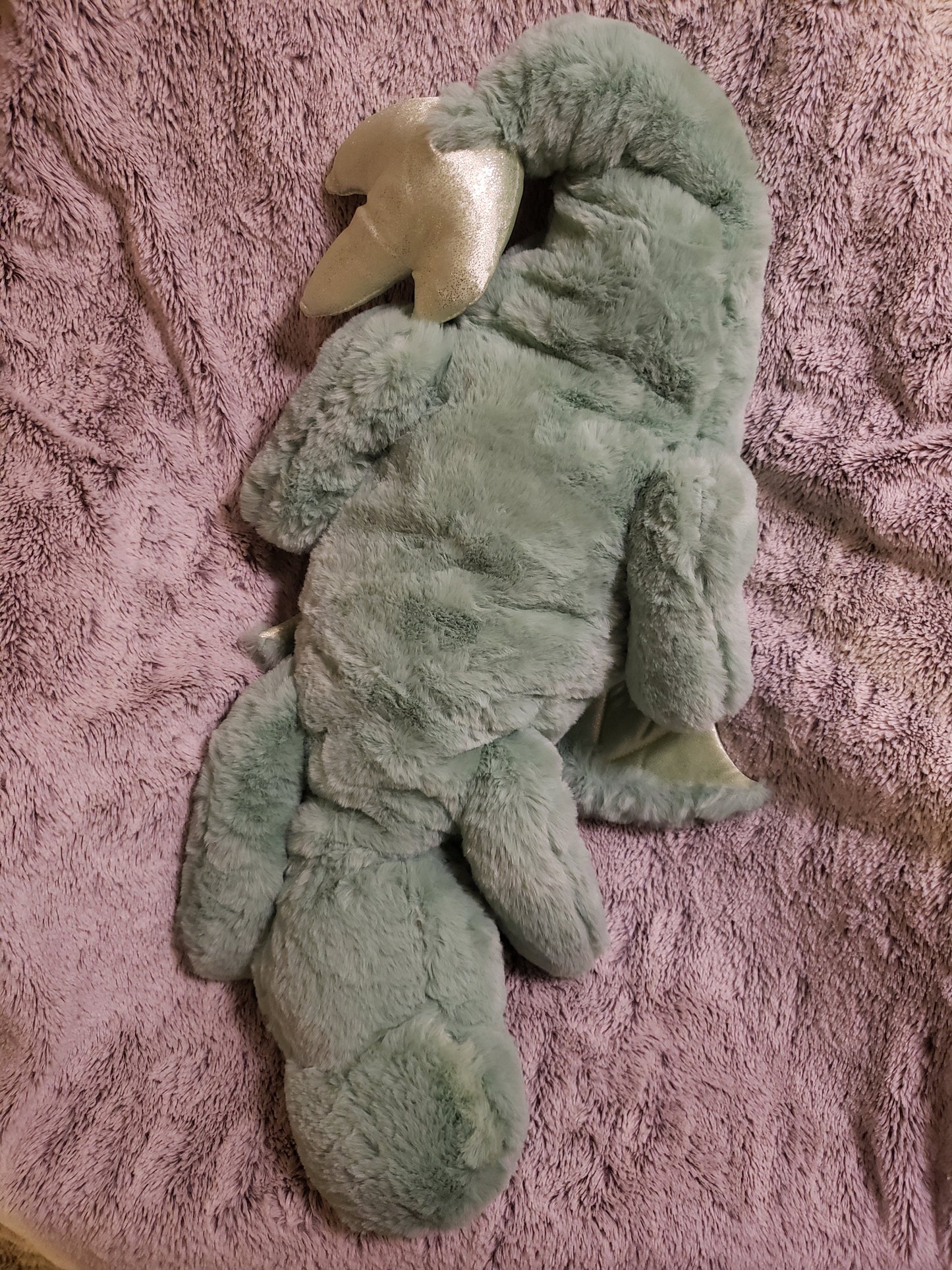 Weighted 1-10lbs Large Jumbo Giant Big Green Dragon Plush for Anxiety, ADHD, Stress, Autism, Comfort Therapy Stuffed Animal