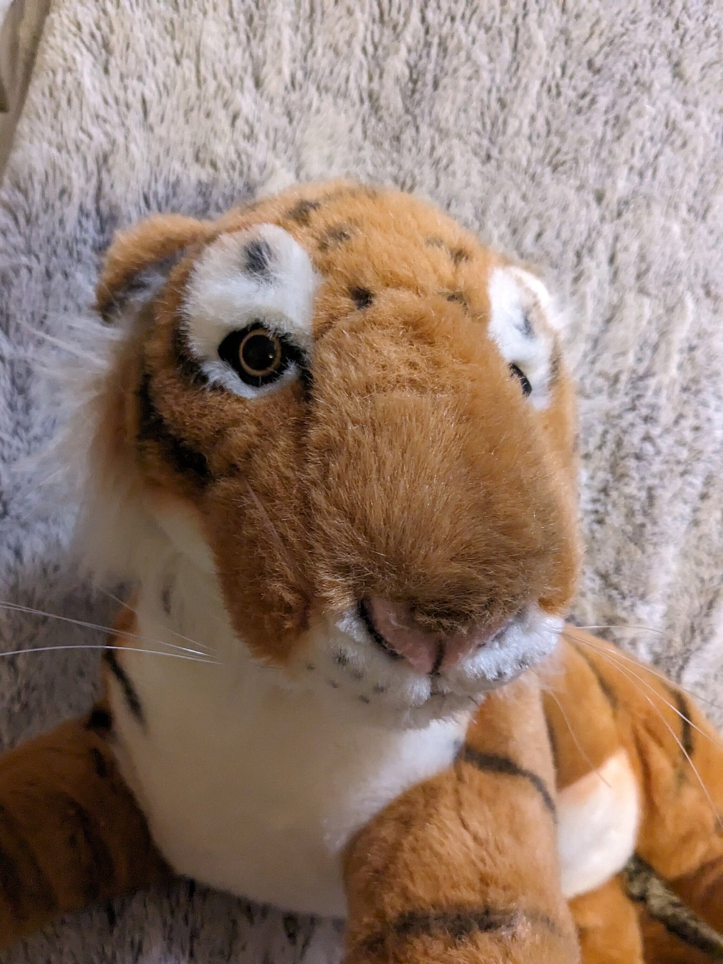 Weighted 1-4lbs Large Tiger Plush for Anxiety, ADHD, Stress, Autism, Comfort Therapy Stuffed Animal