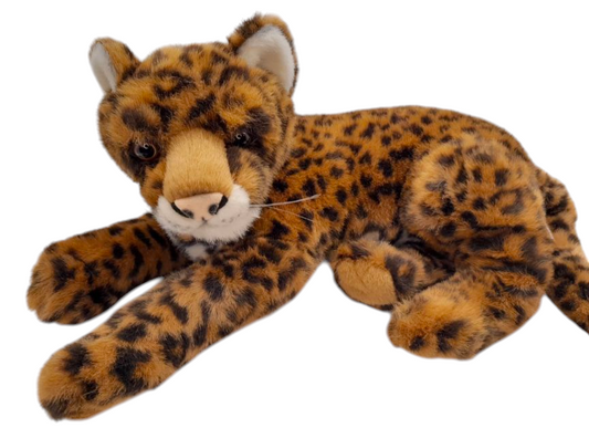 Weighted 0.5-2lbs Cheetah Plush for Anxiety, ADHD, Stress, Autism, Comfort Therapy Stuffed Animal