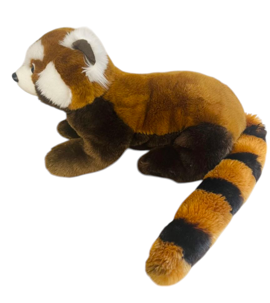 Weighted 1-8lbs 34" Red Panda Plush for Anxiety, ADHD, Stress, Autism, Comfort Therapy Stuffed Animal