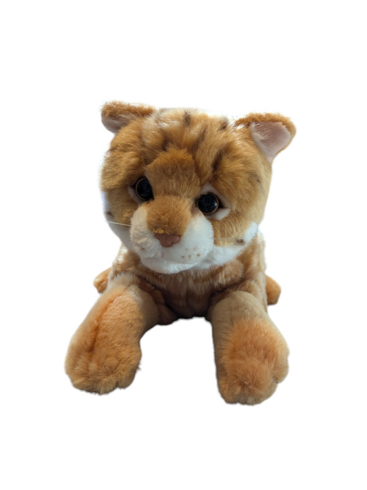 Weighted 0.5-1.5lbs Orange and White Cat Plush for Anxiety, ADHD, Stress, Autism, Comfort Therapy Stuffed Animal