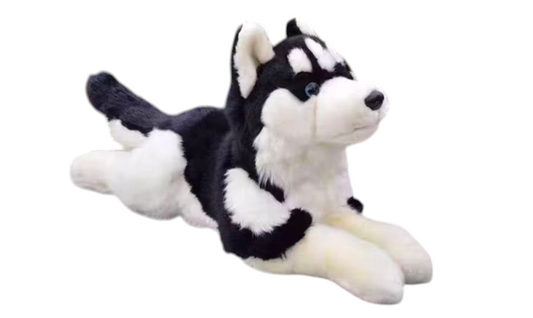 Weighted 0.5-2lbs 16" Husky Plush for Anxiety, ADHD, Stress, Autism, Comfort Therapy Stuffed Animal