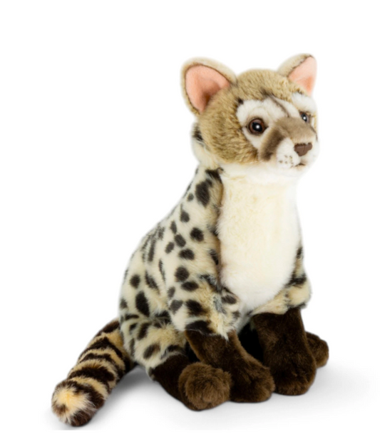 Weighted 0.5-2lbs Genet Cat Plush for Anxiety, ADHD, Stress, Autism, Comfort Therapy Stuffed Animal