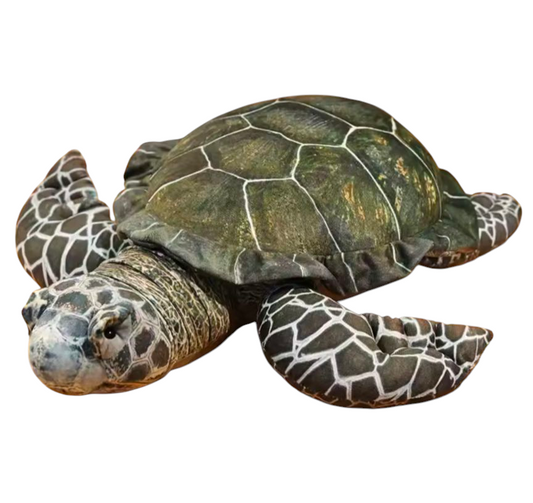 Weighted 1-8lbs 28" Sea Turtle Plush for Anxiety, ADHD, Stress, Autism, Comfort Therapy Stuffed Animal