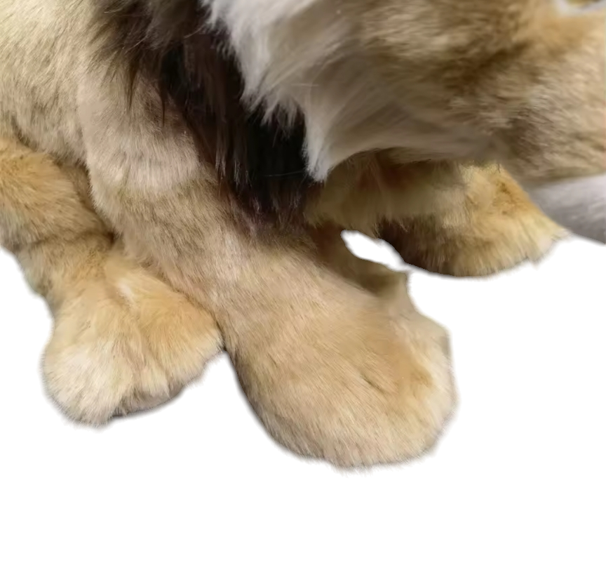 Weighted 0.5-2lbs Lion Plush for Anxiety, ADHD, Stress, Autism, Comfort Therapy Stuffed Animal