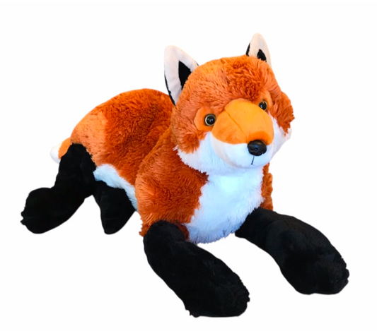 Weighted 1-15lbs 36" Fox Plush for Anxiety, ADHD, Stress, Autism, Comfort Therapy Stuffed Animal