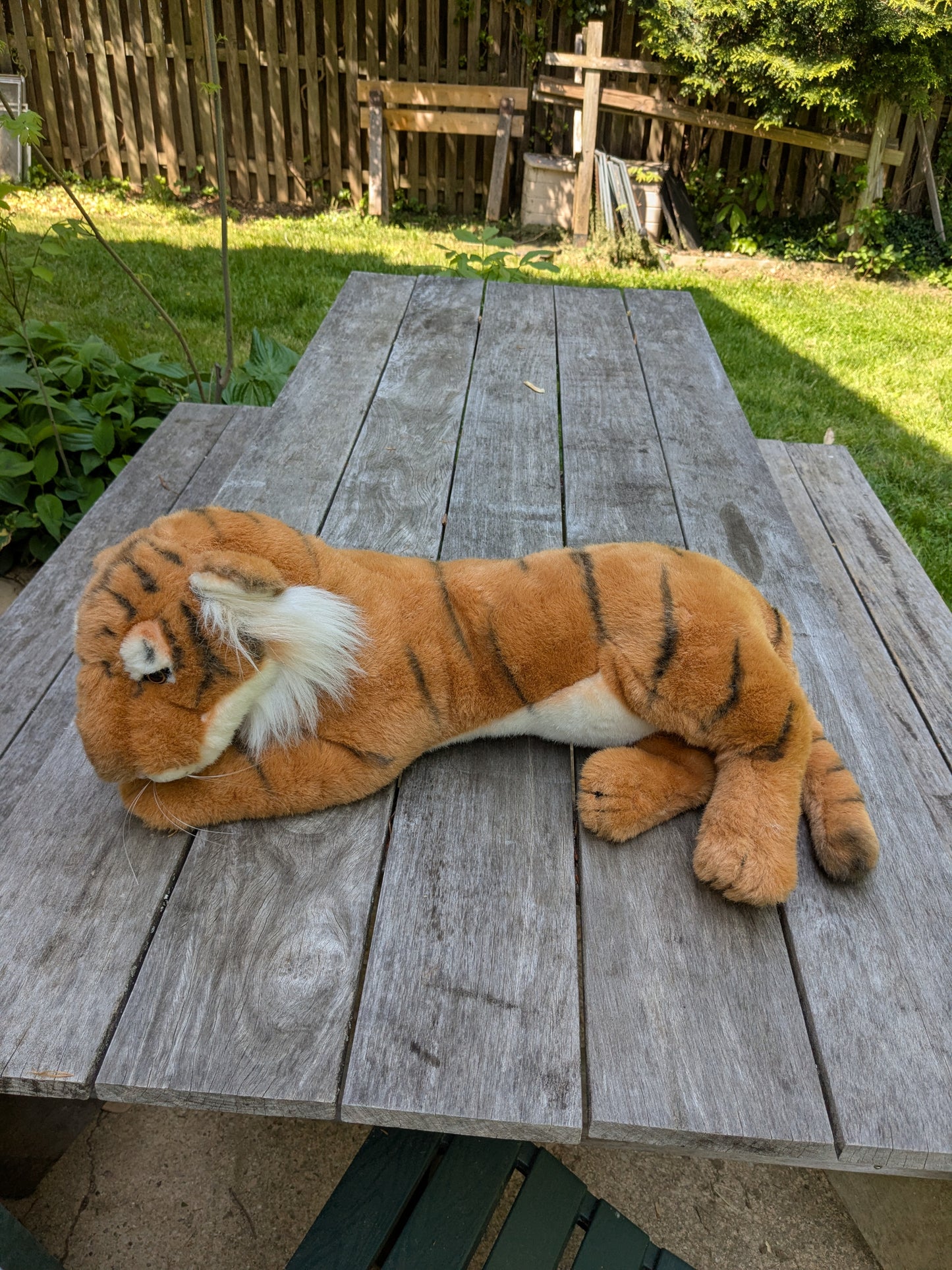 Weighted 1-4lbs Large Tiger Plush for Anxiety, ADHD, Stress, Autism, Comfort Therapy Stuffed Animal